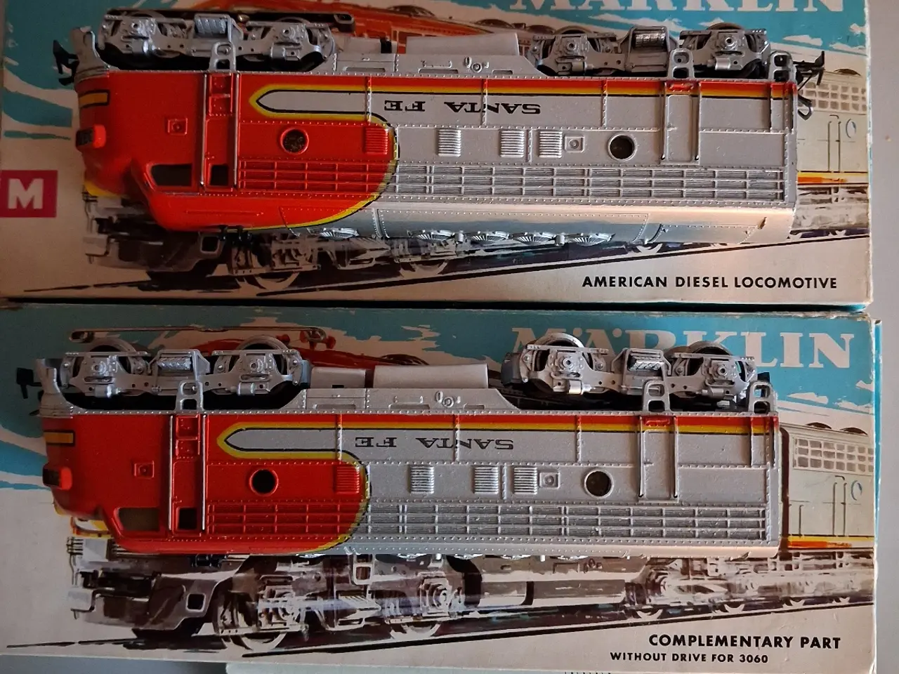 Billede 4 - Märklin SantaFe #3060/4060 H0 ac analog