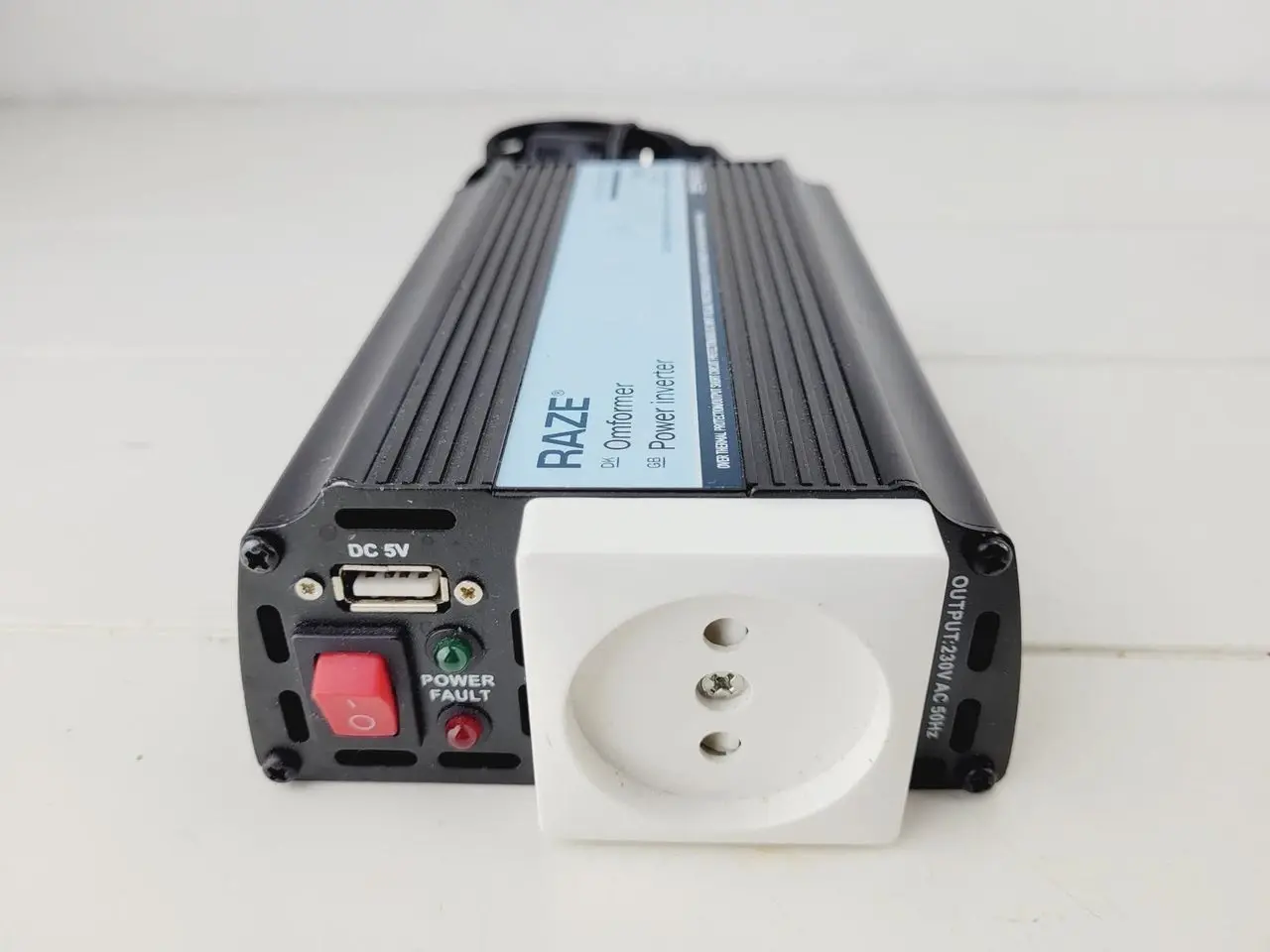 Billede 6 - ⭐️- RAZE INVERTER/OMFORMER 175 W 12 TIL 230 V