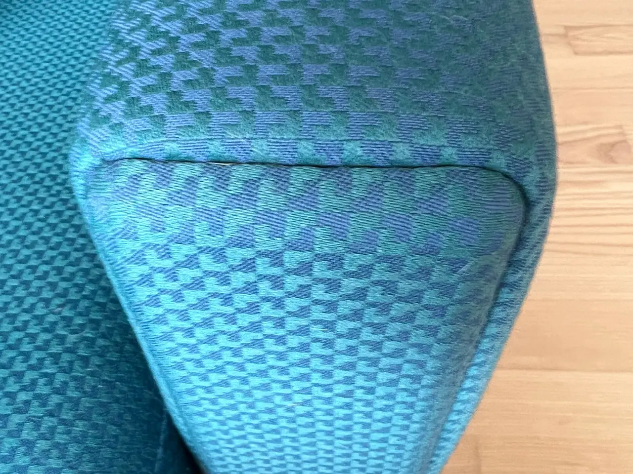 Billede 8 - Blå Wegner sofa GE236 m/springfjedre