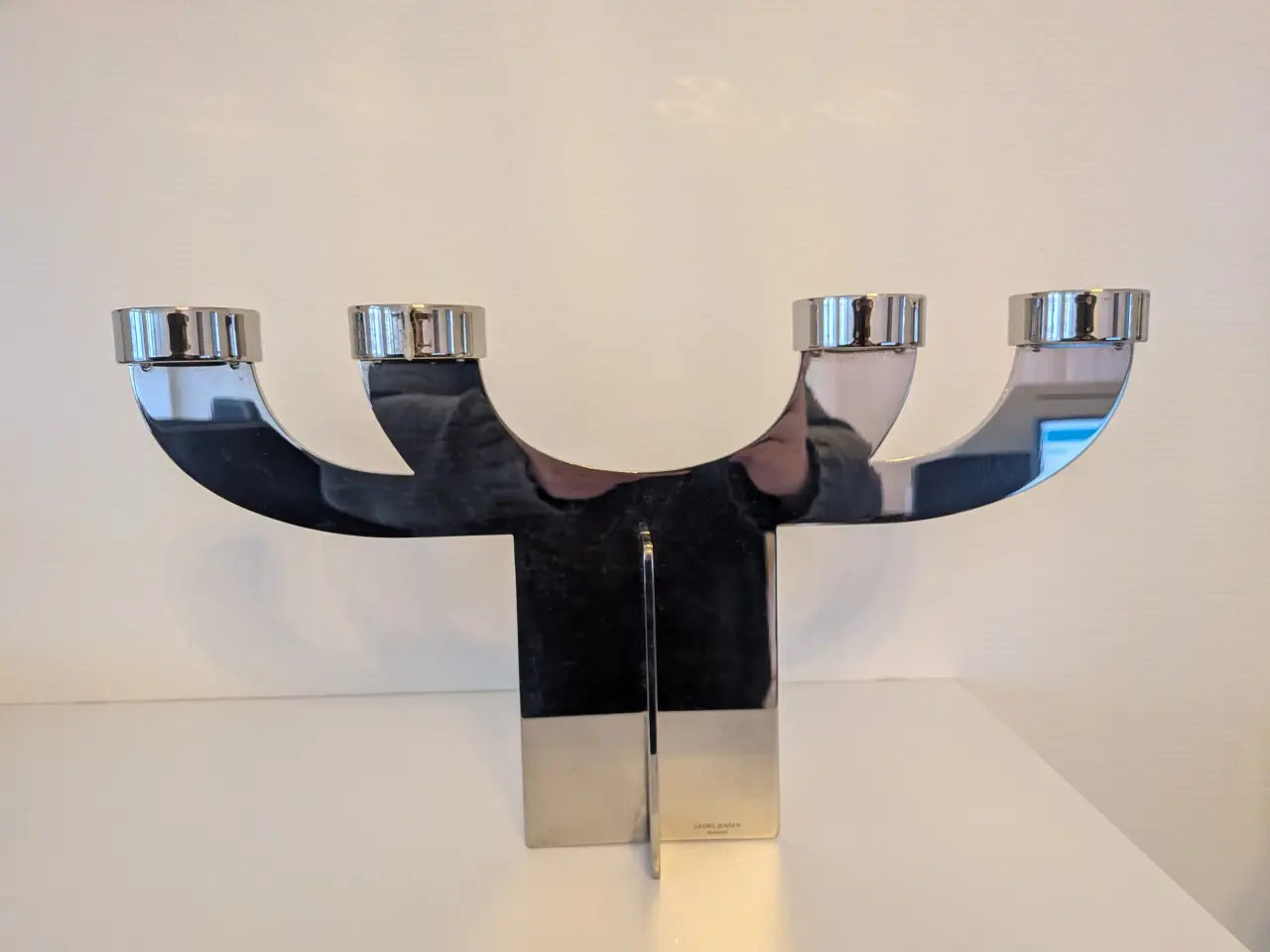 Billede 3 - Georg Jensen lysestage i rustfrit stål