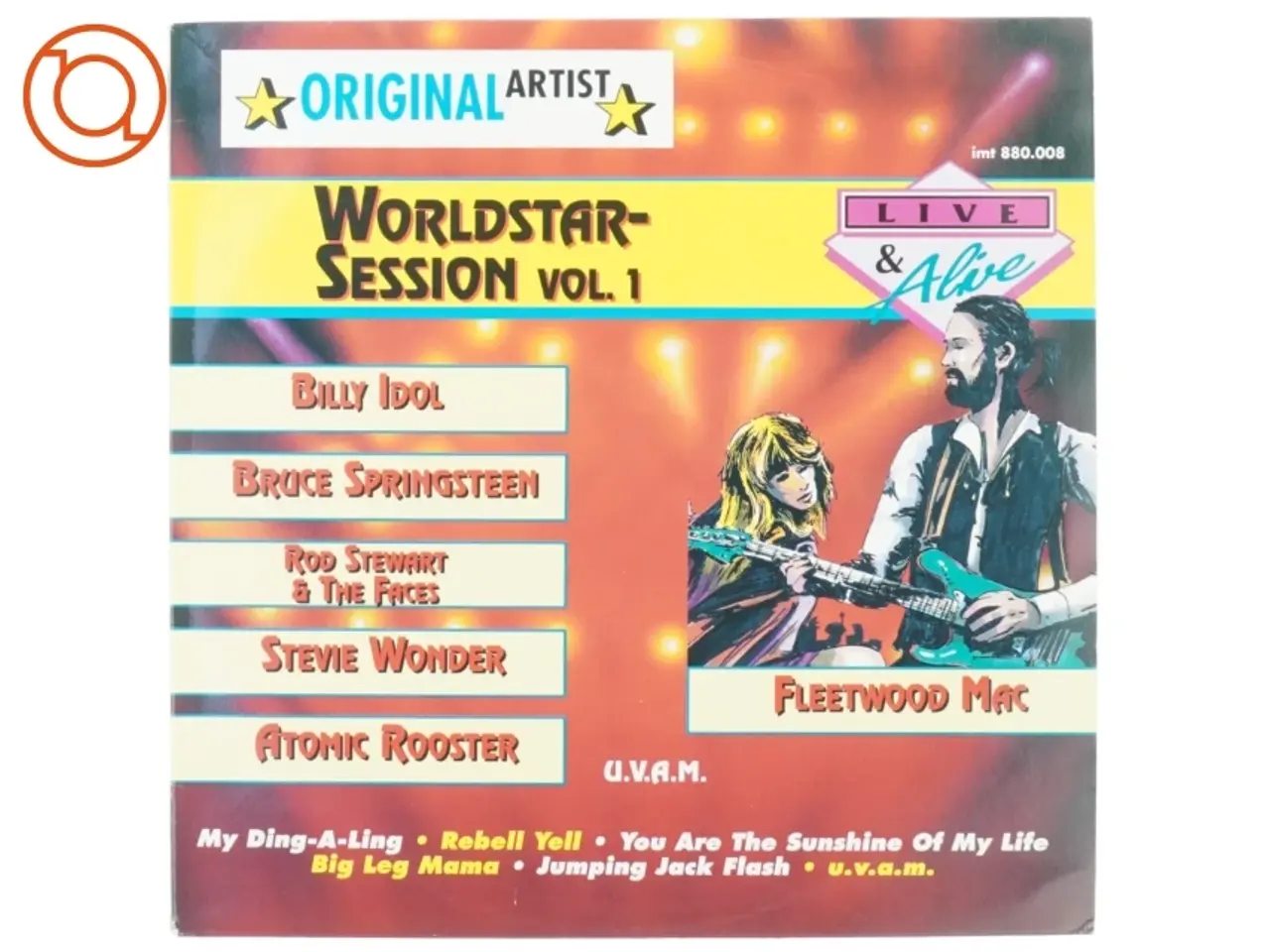 Billede 1 - Lp plade worldstar session vol 1 fra Imtrat (str. 31 x 31 cm)