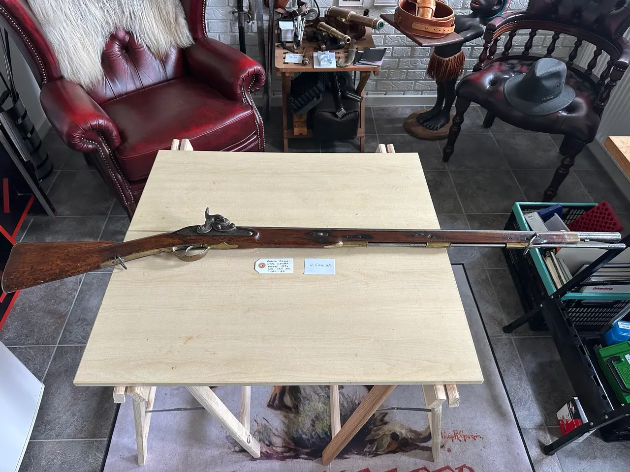 Billede 1 - Originalt Dansk Ingeniør gevær model 1794
