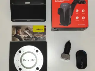 Undgå parkerings bøder, tal håndfrit, oplad hurtig