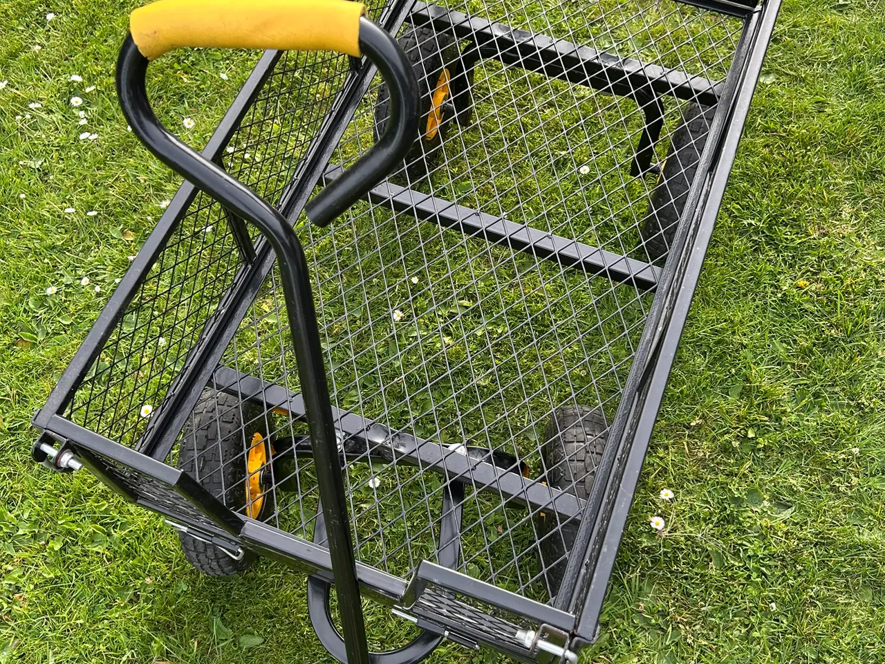 Billede 1 - Trækvogn med gitter