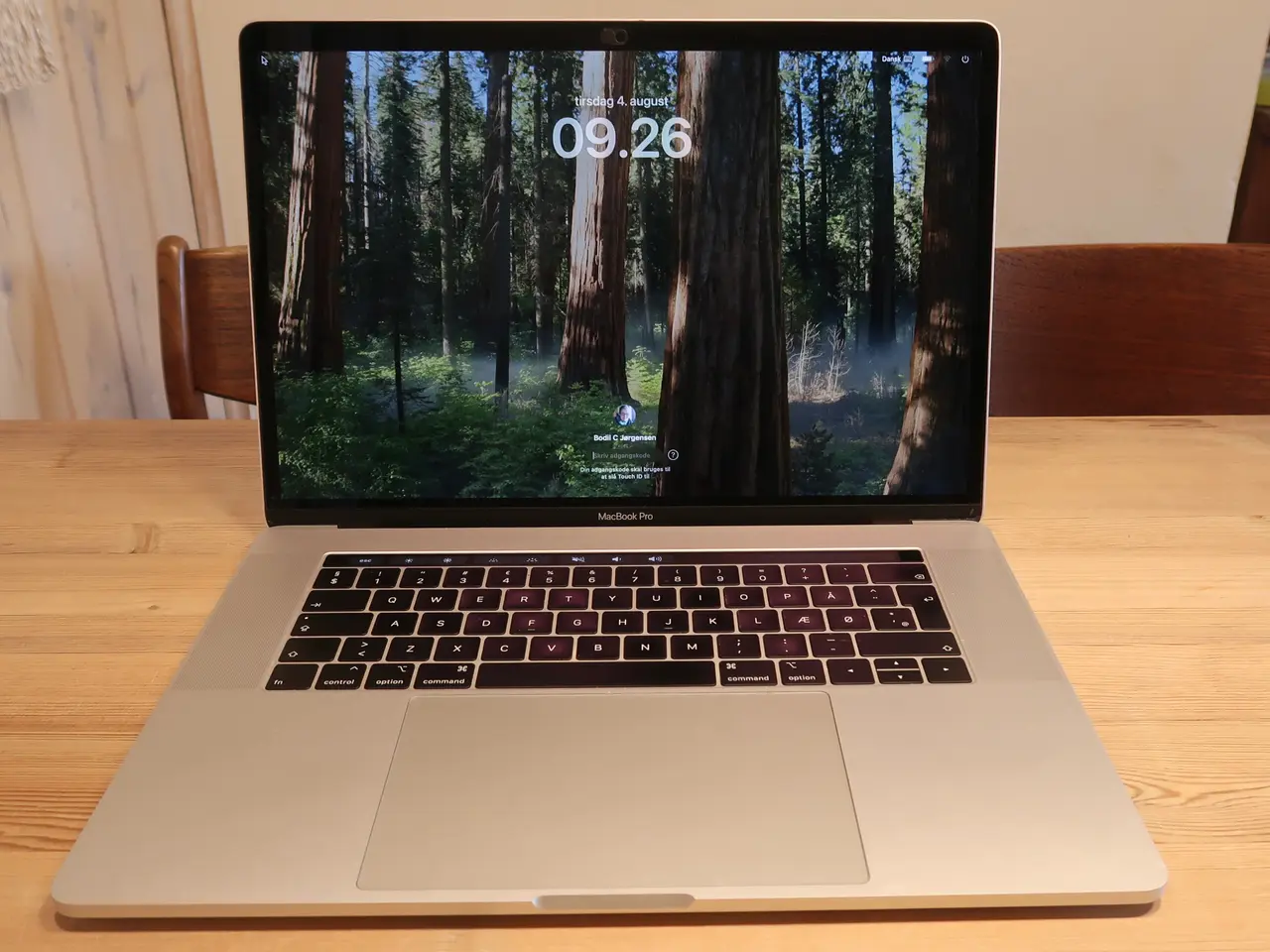 Billede 1 - MacBook Pro 15" (2018) – 16 GB RAM – 256 GB SSD