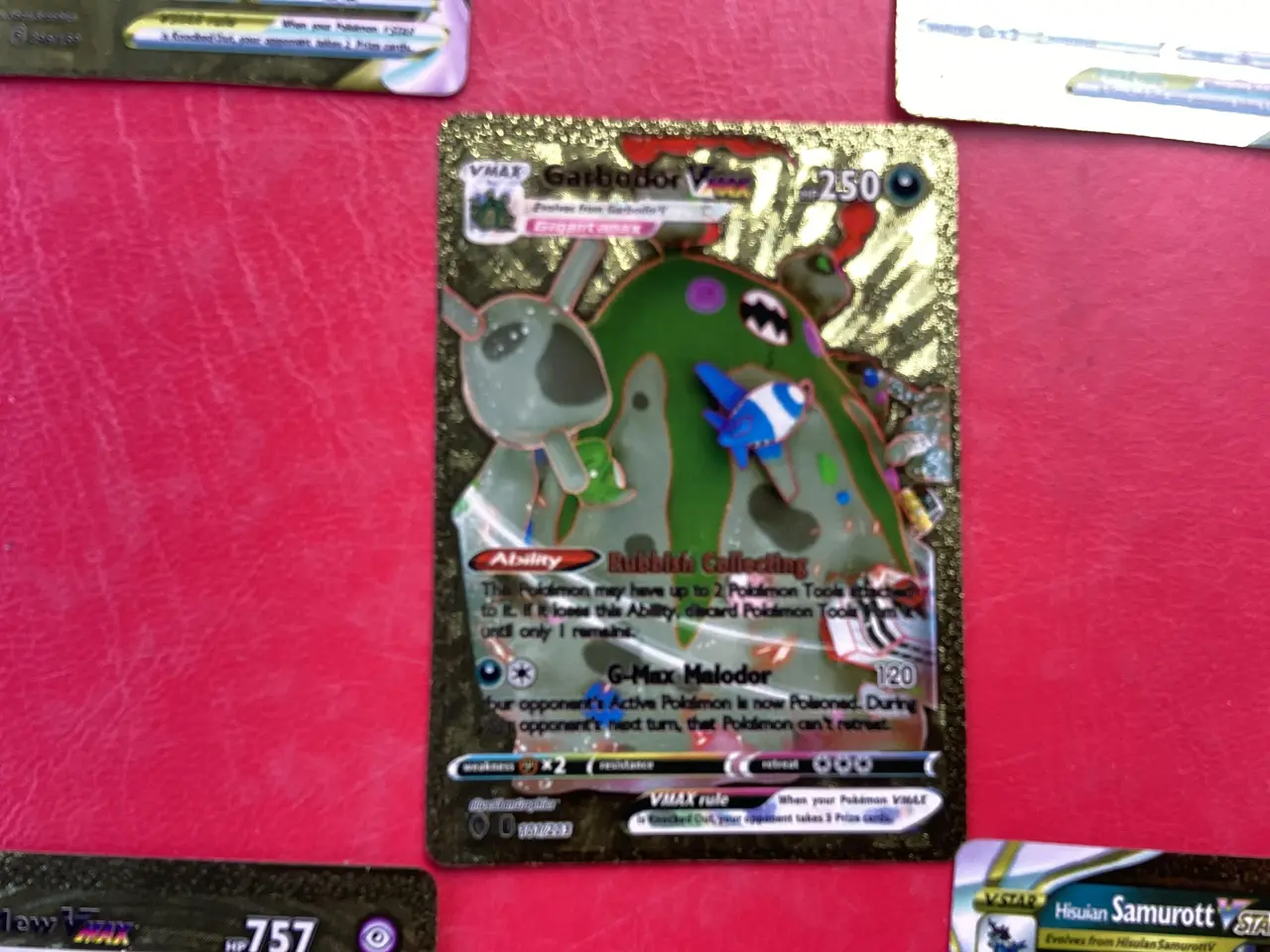 Billede 3 - Pokemon kort Gold flot 5 stk pokemonkort 100kr.