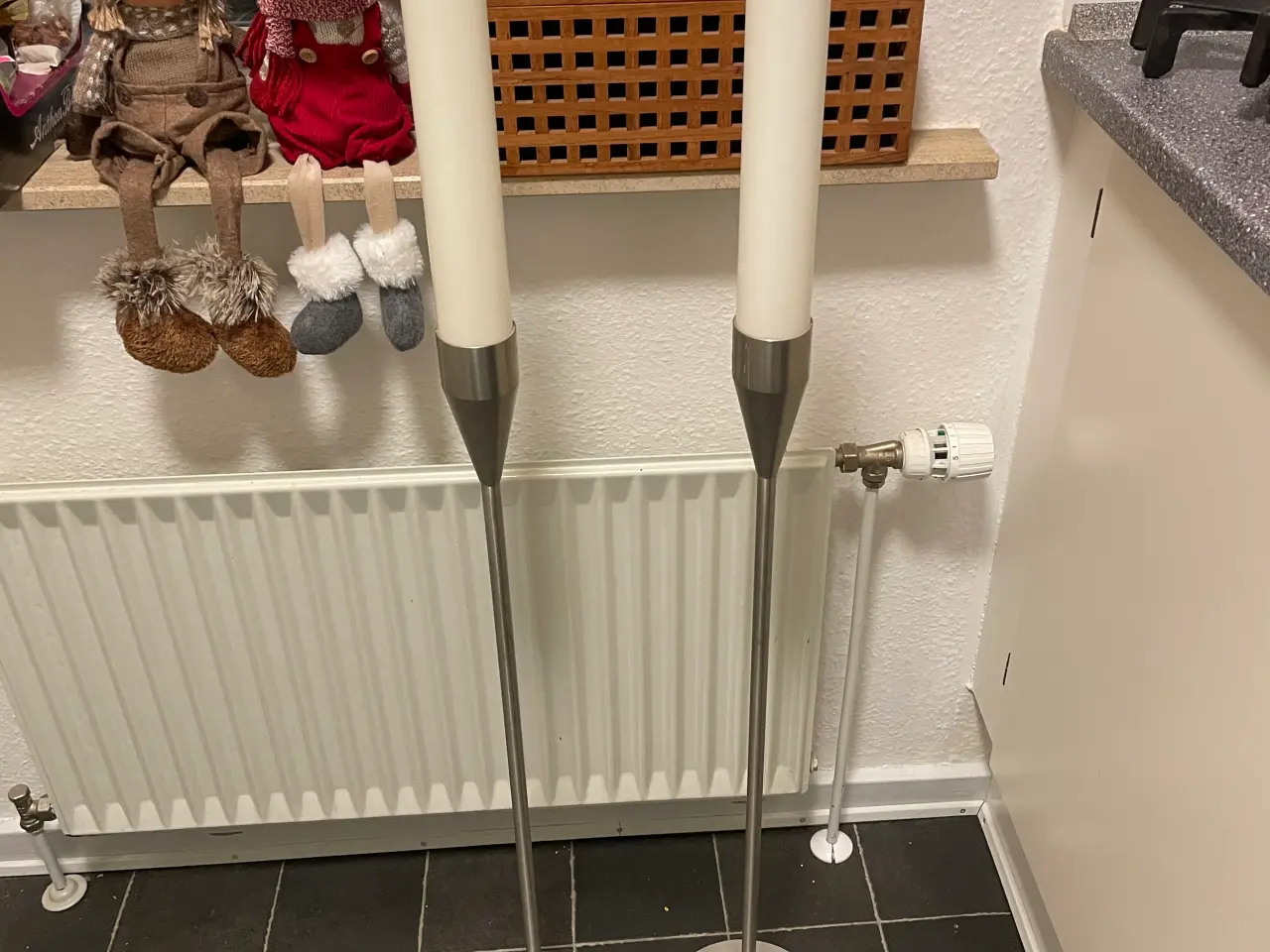 Billede 1 - piet hein lysestager 80 cm
