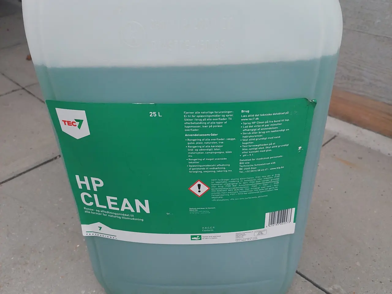 Billede 1 - HP CLEAN 25 liter