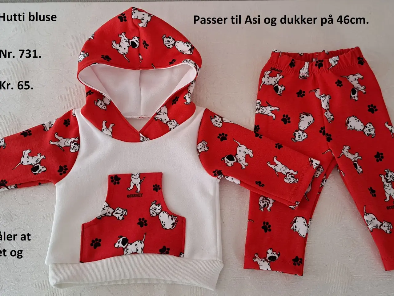 Billede 20 - Dukketøj til Asi eller til dukker på 46cm.