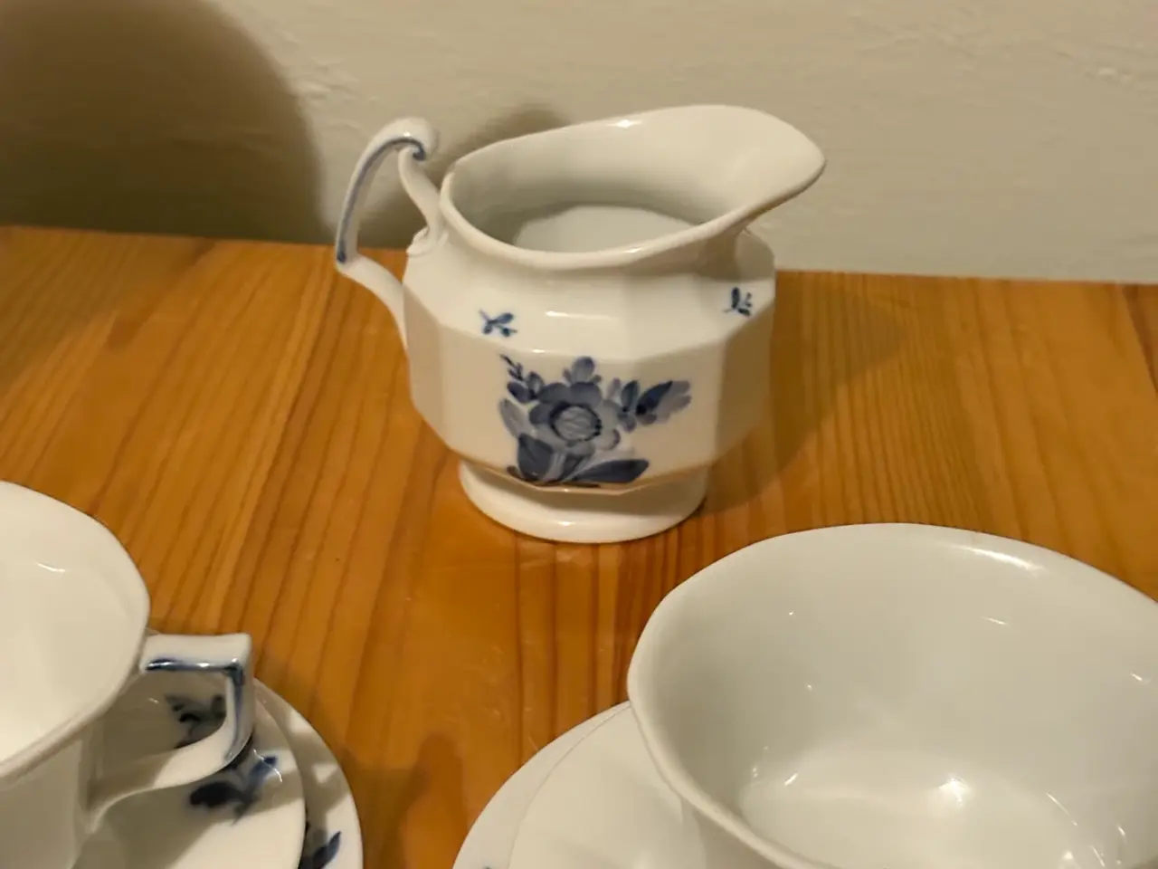 Billede 8 - Royal Copenhagen Blå Blomst Kantet Sæt