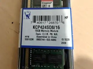 Kingston 16gb ddr4 sodim (KCP424SD8/16)