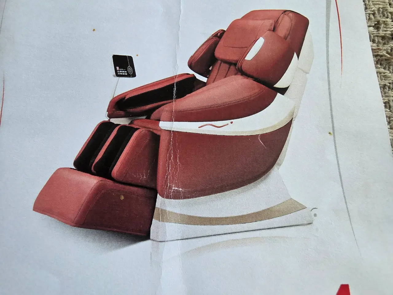 Billede 5 - Lækker Icare Skyline Massagestol – Perfekt stand.