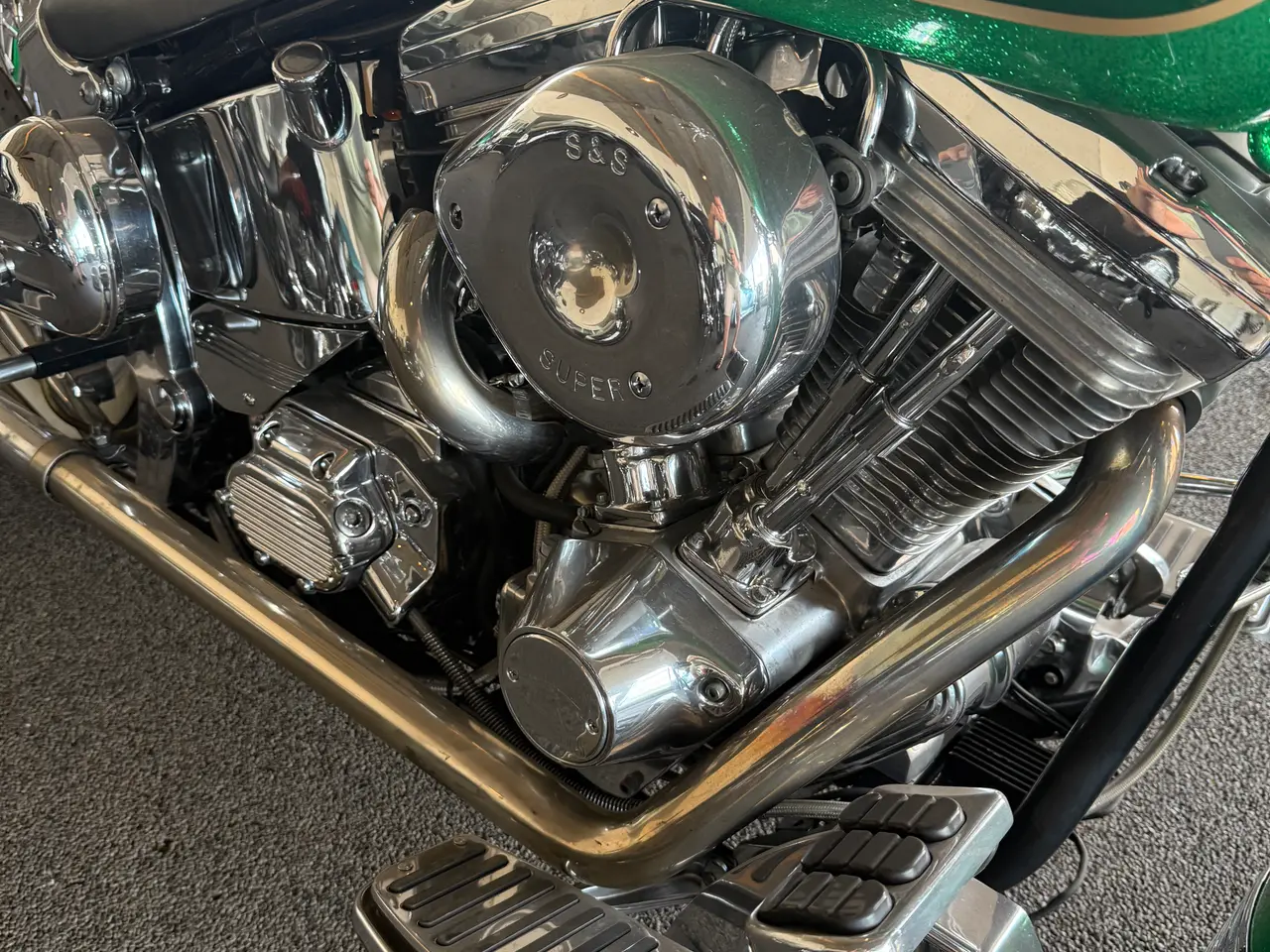 Billede 13 - Harley heritage S&S Custum Cholo