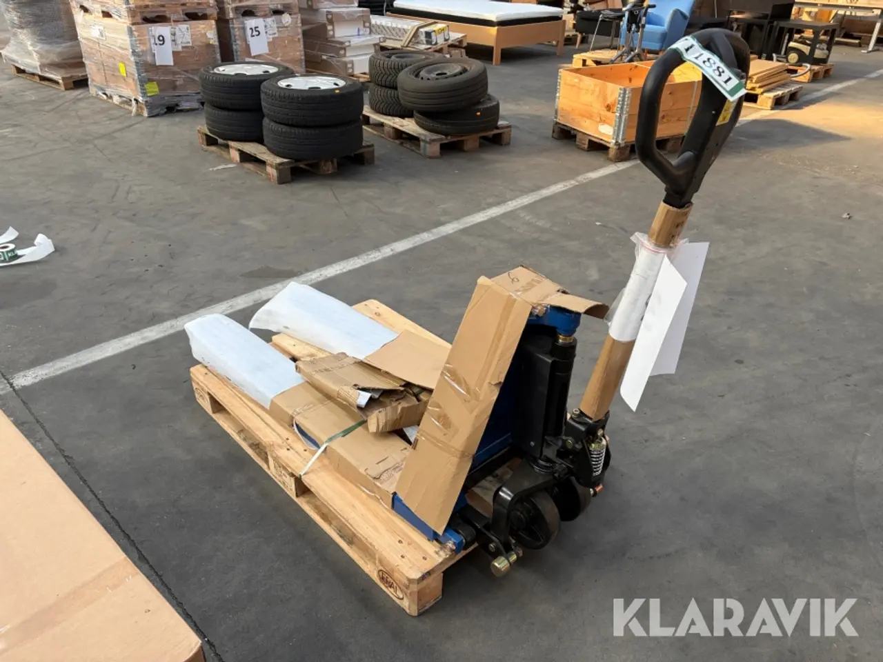Billede 3 - Palleløfter NH SLP 1000 1 tons