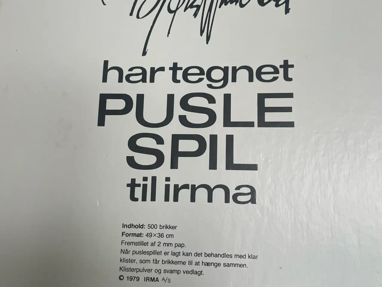 Billede 2 - Puslespil Bjørn Wiinblad