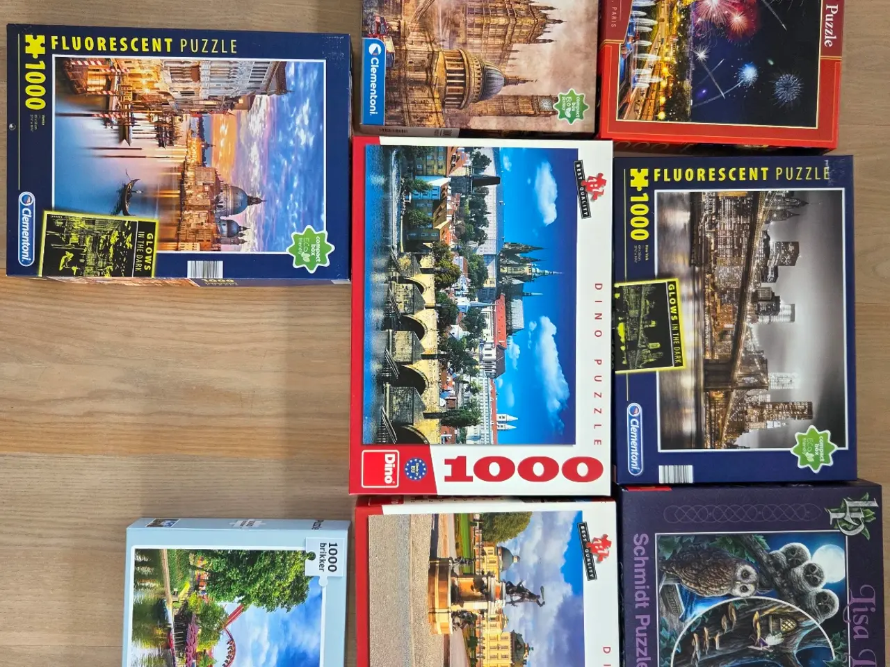 Billede 1 - 24 sæt puslespil