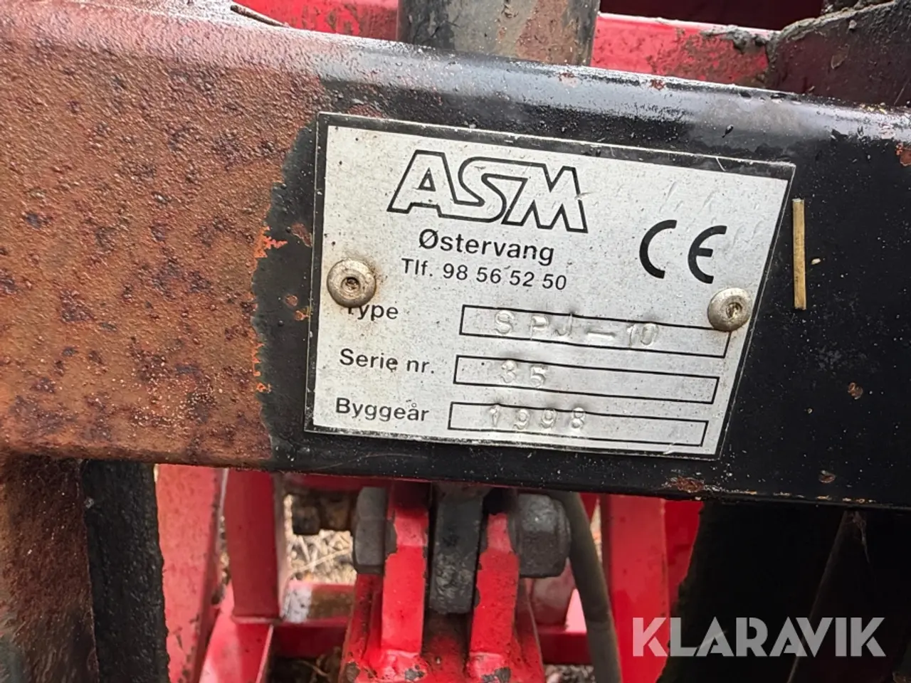 Billede 6 - Marksprøjte ASM / Hardi SPJ-10 - 1 arm - 10 meter