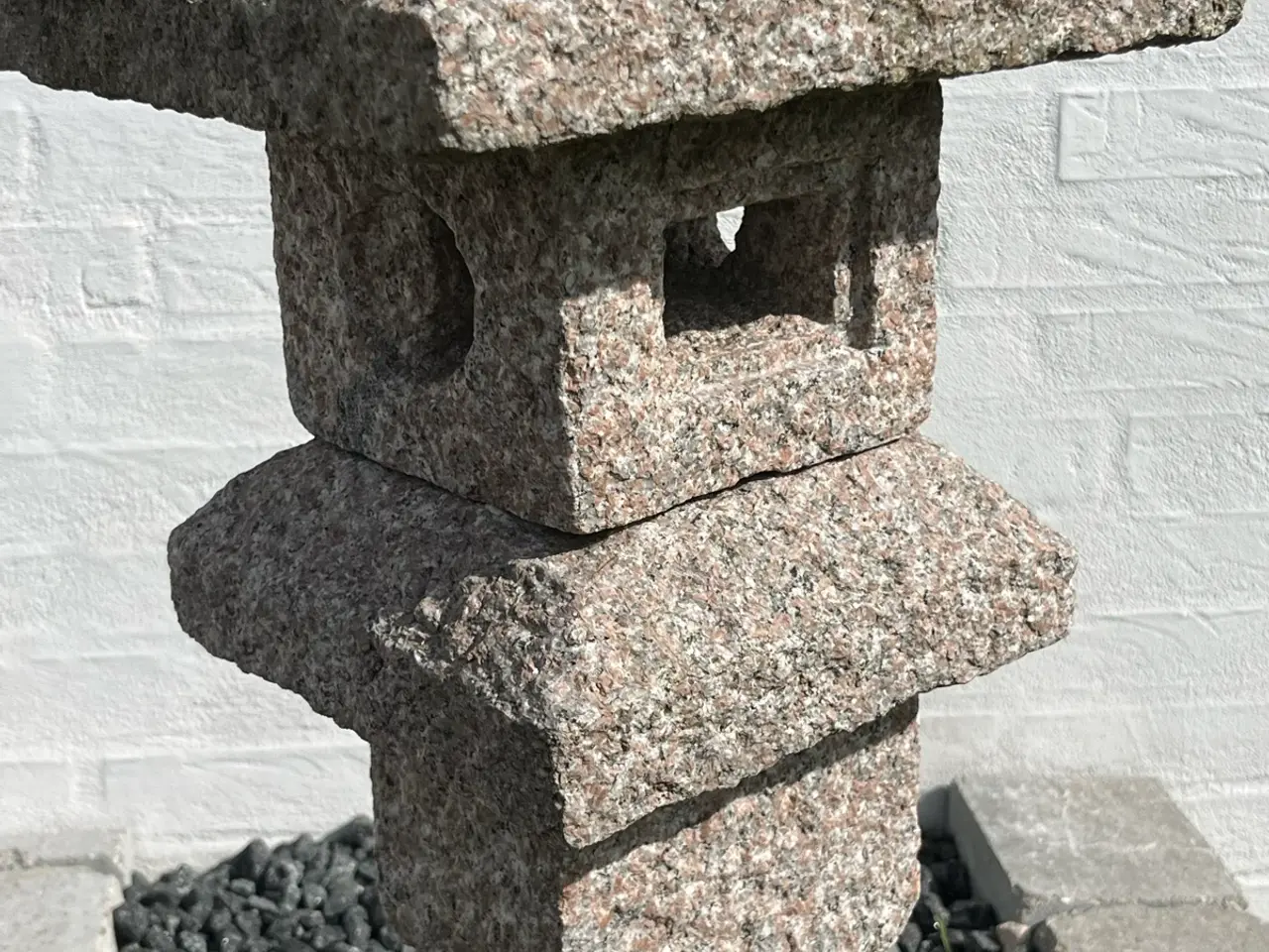 Billede 1 - Japansk granit tempel / hus
