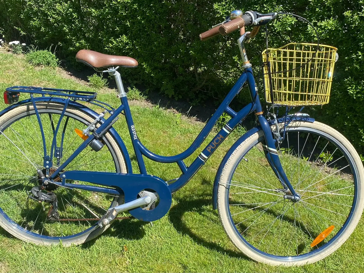 Billede 2 - Bedstemorcykel - blå