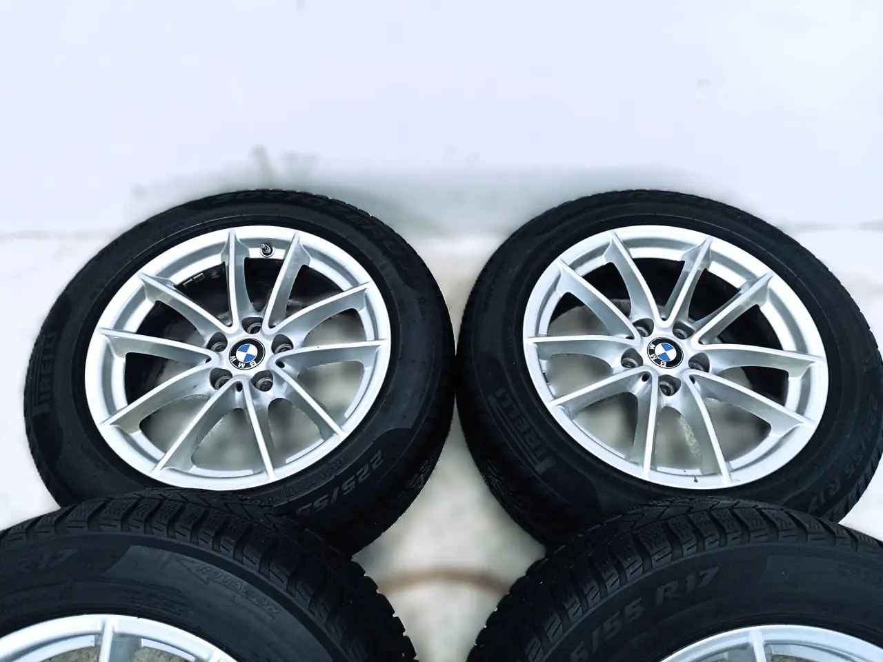 Billede 4 - 5x112 17" ET27 nav 66,6ø BMW vintersæt inkl.TPMS