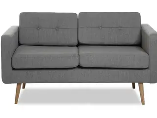 Novelty 2-personers sofa - lysegrå Inari 91