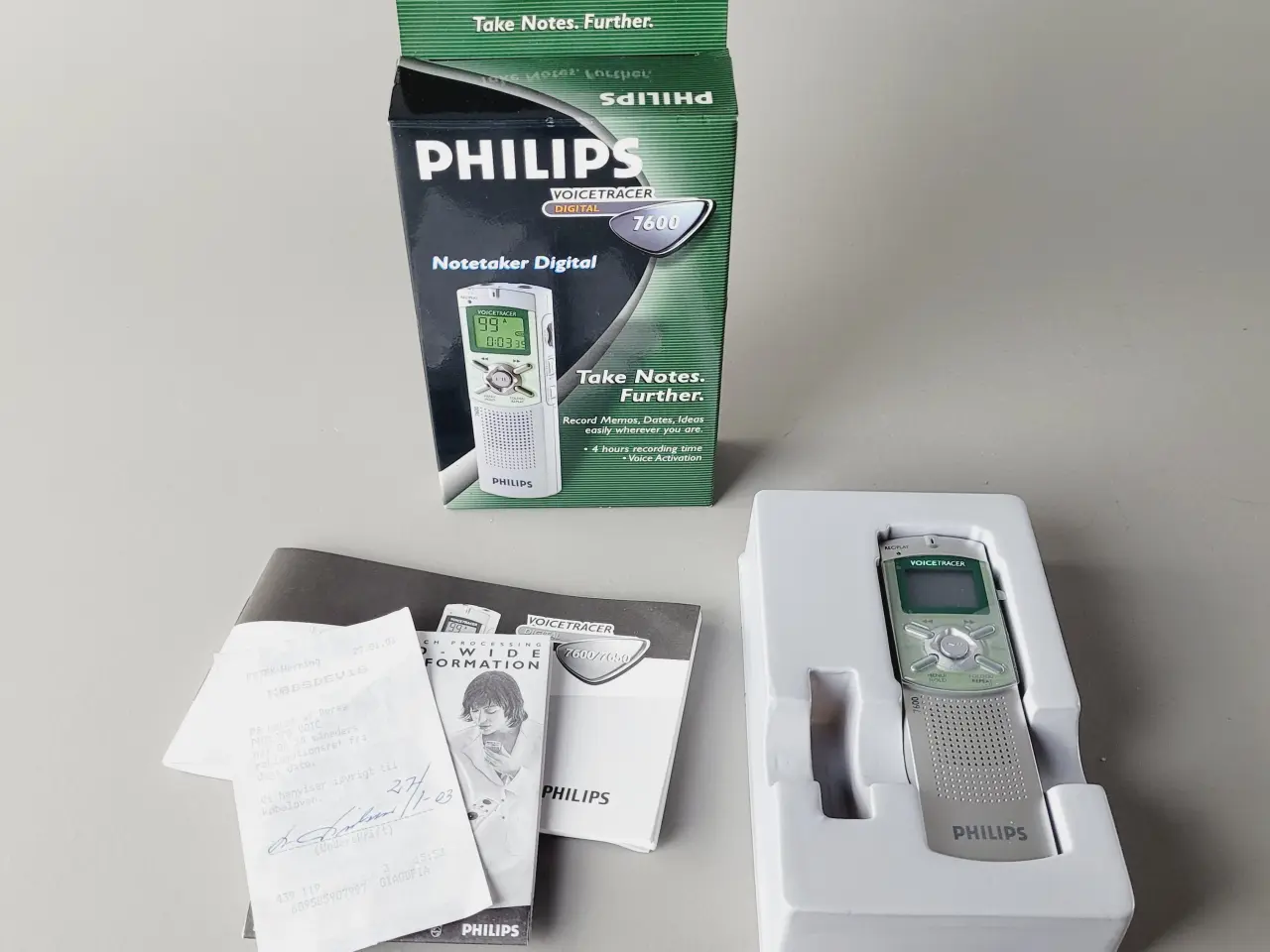 Billede 7 - ⭐️- Philips Voice Tracer 7600 – Digital diktafon 