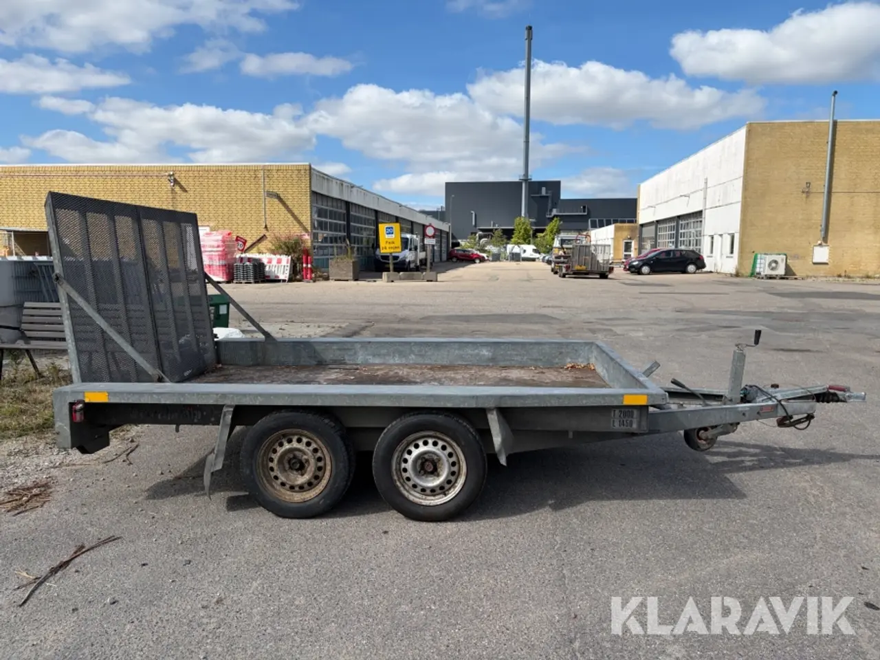 Billede 4 - Maskintrailer Brenderup 2005 UT