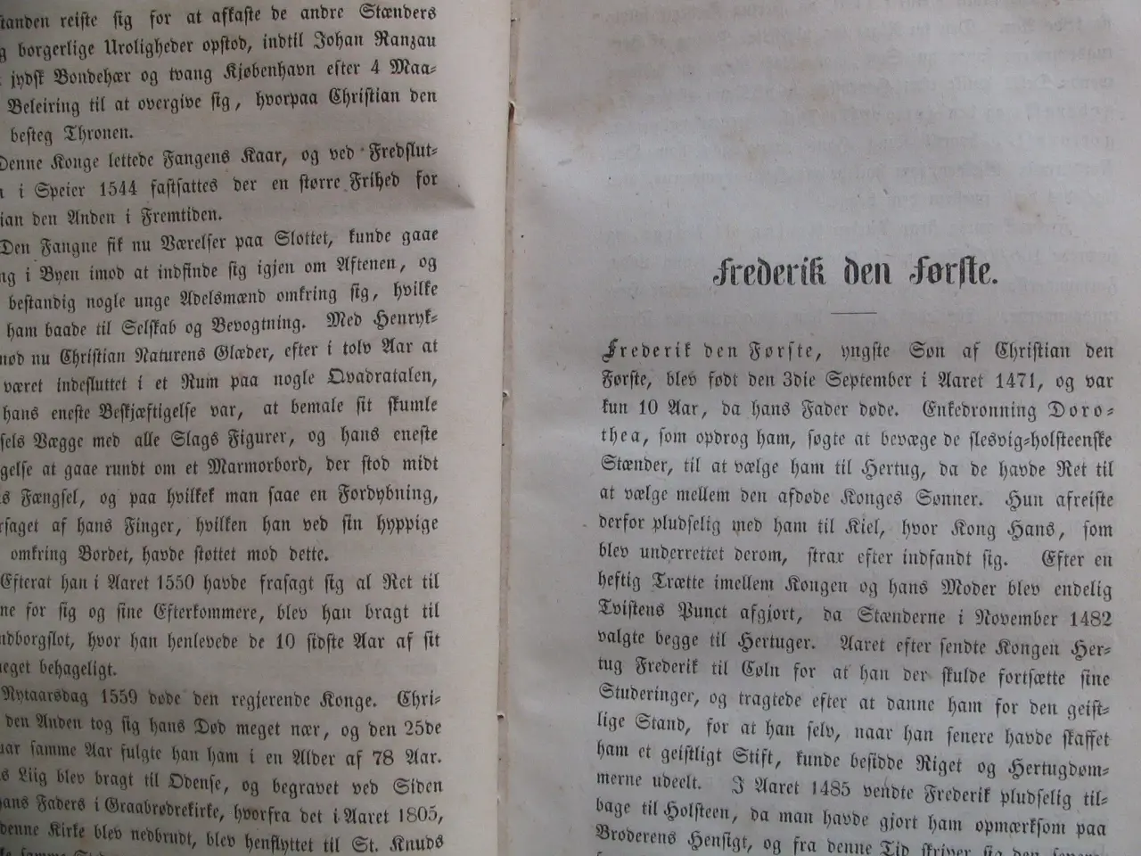 Billede 5 - L.J. Flamand. Danmarks Historie. fra 1855