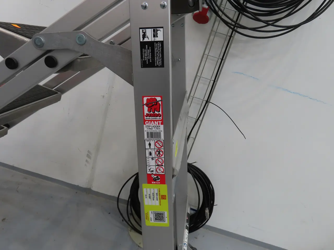 Billede 4 - Trappestige JUMBO Giant Step Ladder 5 steps