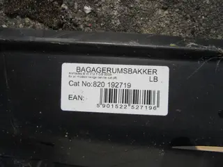 Bagagerums bakke Mercedes