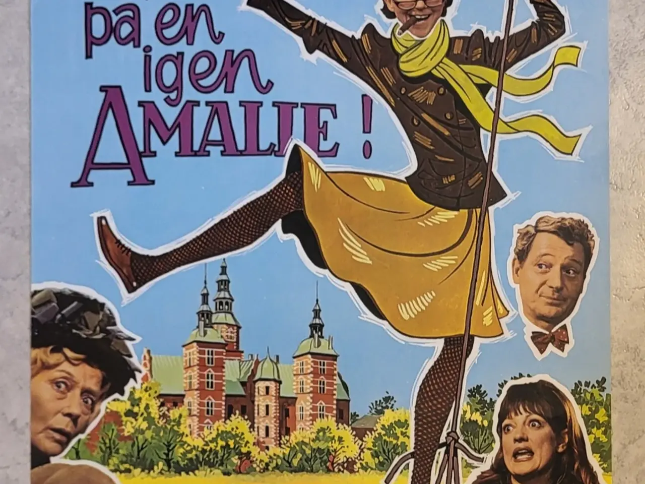 Billede 1 - Original filmplakat - På'en igen Amalie