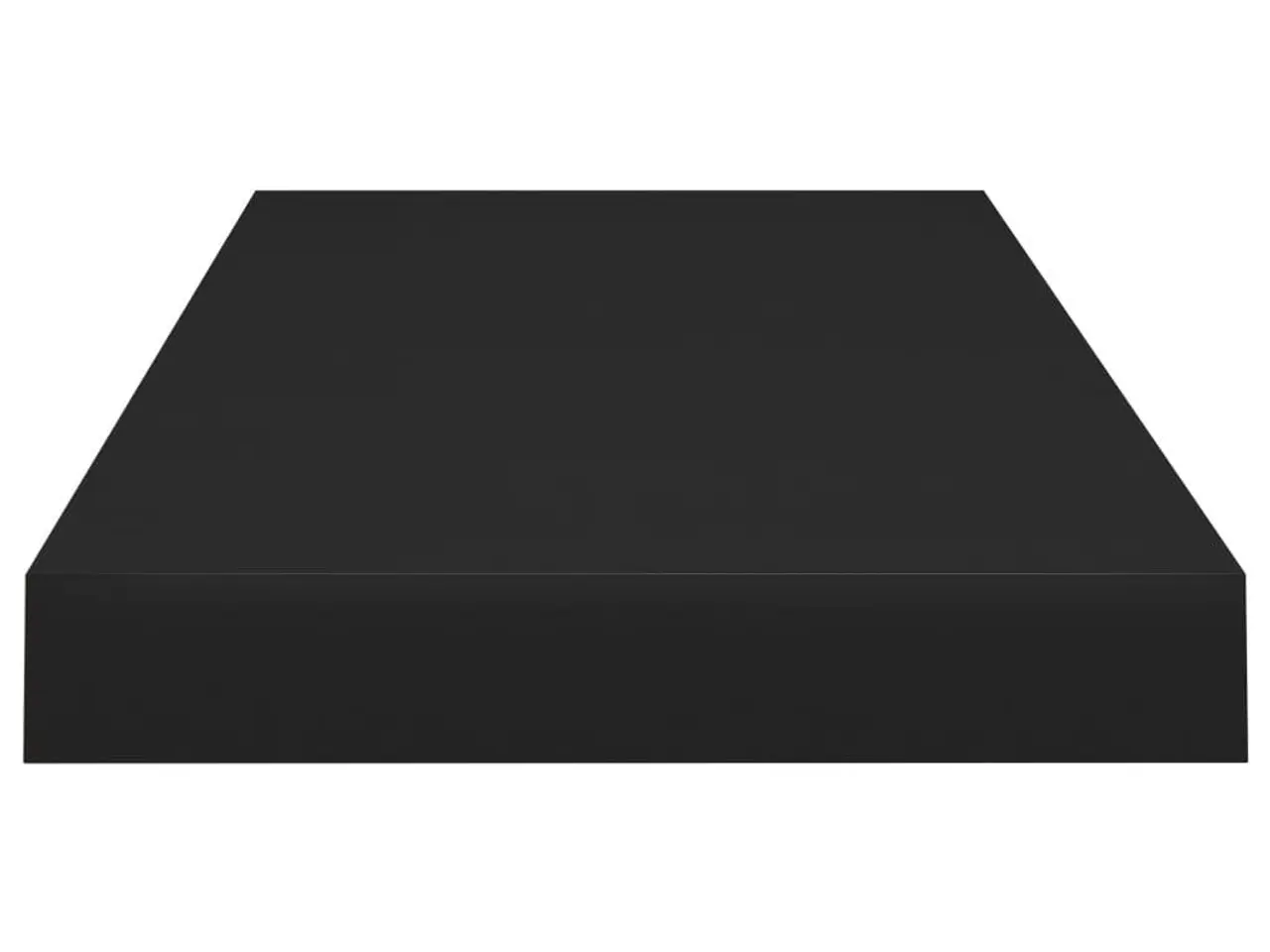 Billede 6 - Væghylder 2 stk. - 60 × 23,5 × 3,8 cm - MDF - sort