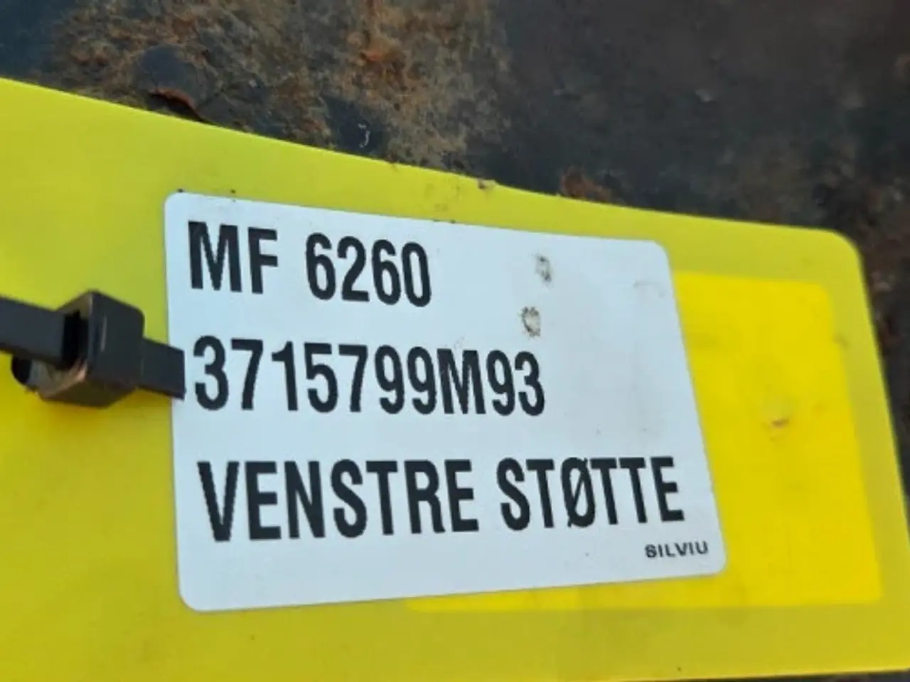 Billede 12 - Massey Ferguson 6260 Støtte L. 3715799M93