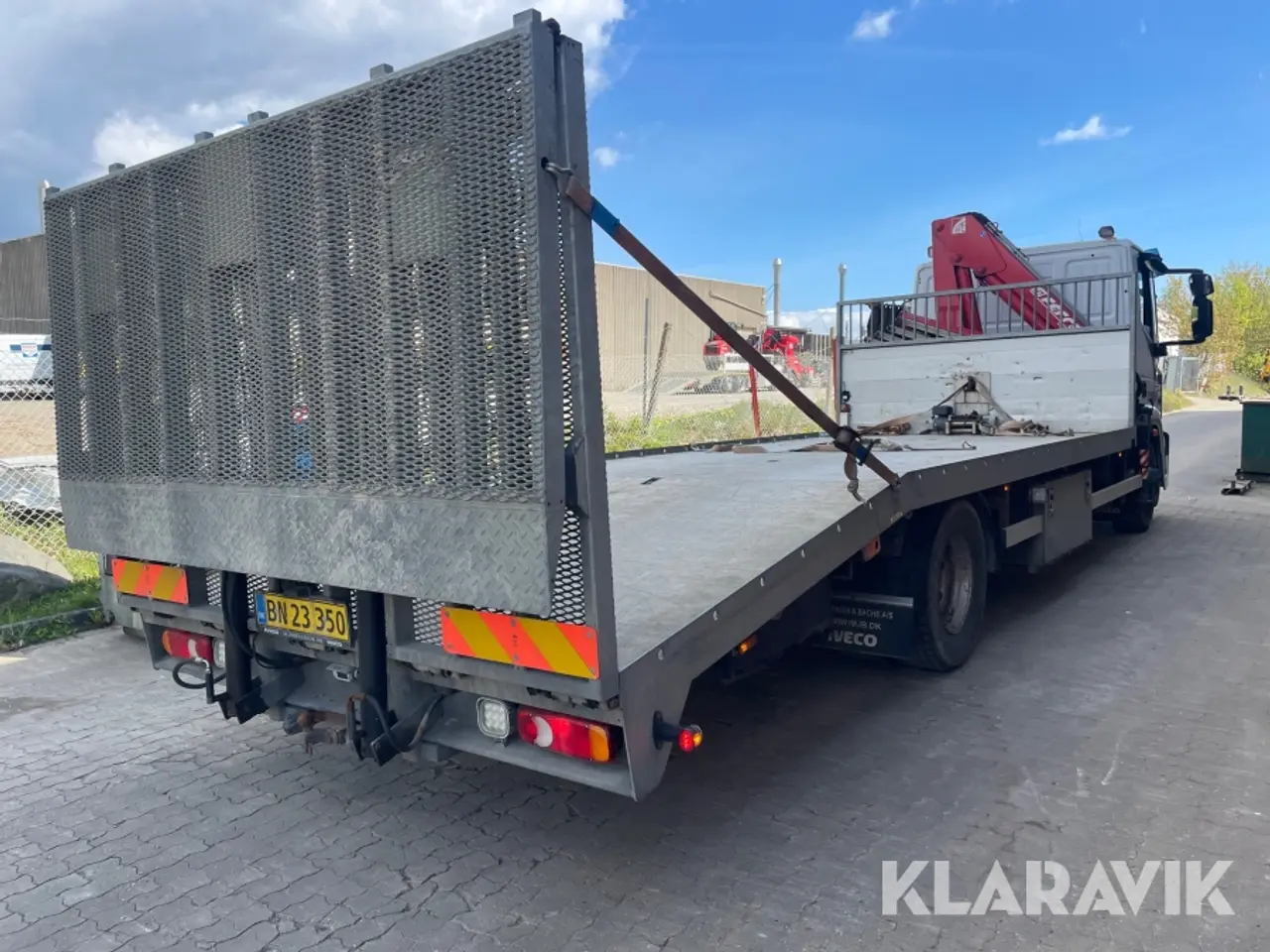 Billede 5 - Lastbil Iveco Eurocargo med Kran og knæklad