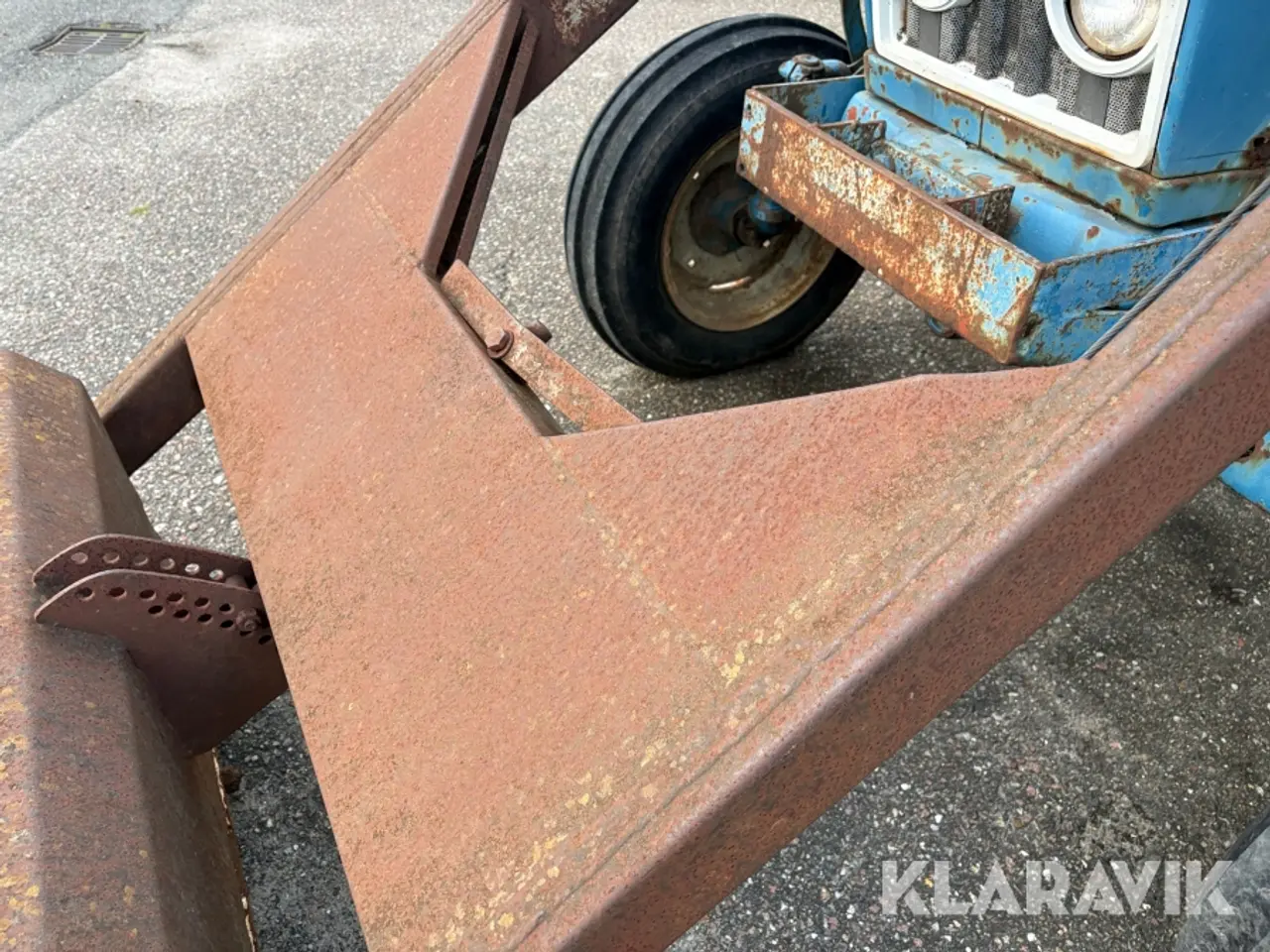 Billede 11 - Vetaran traktor Ford 4600 - med frontlift