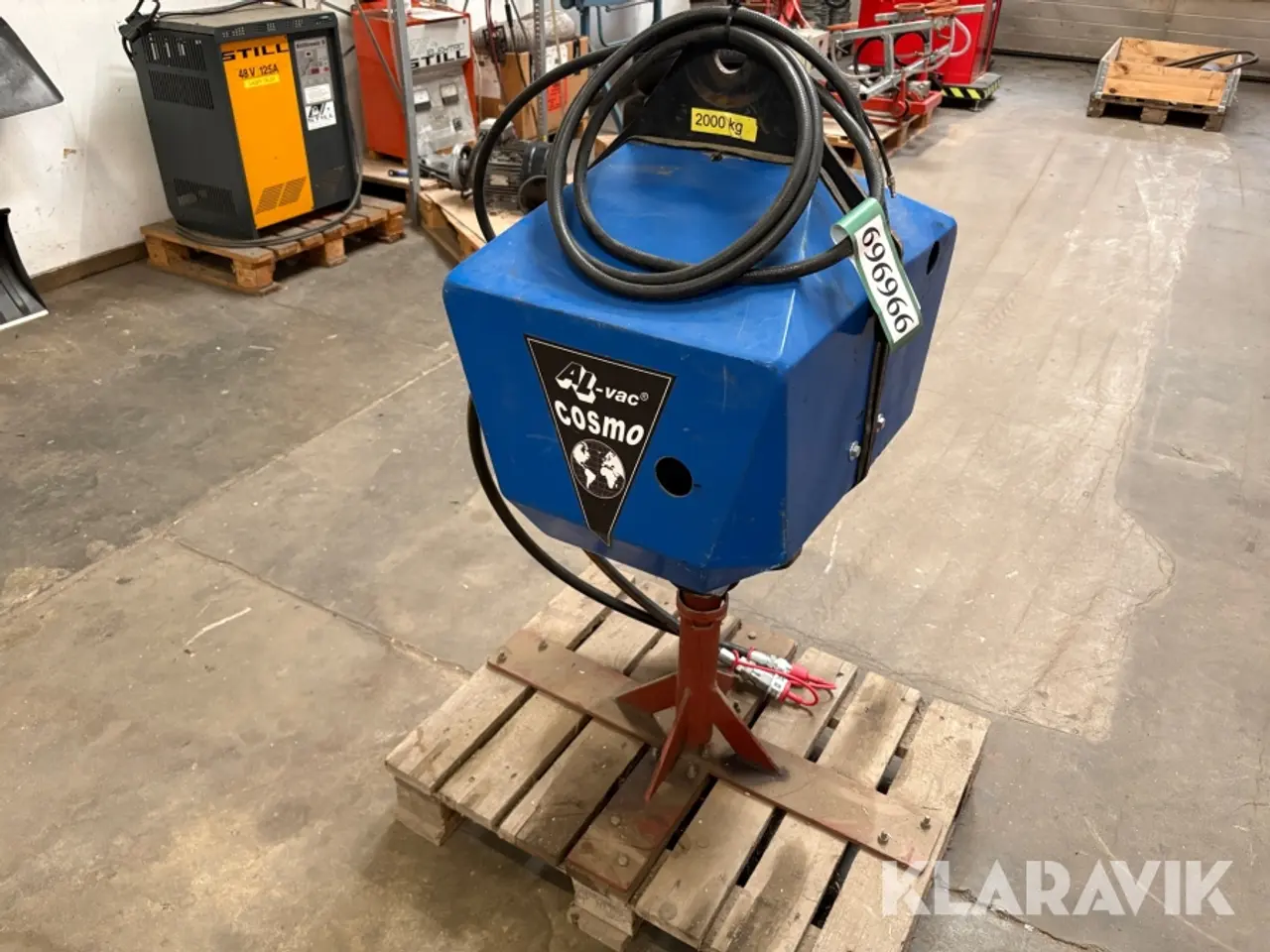 Billede 1 - Hydraulisk vakuumsug AL-vac Cosmo med stativ