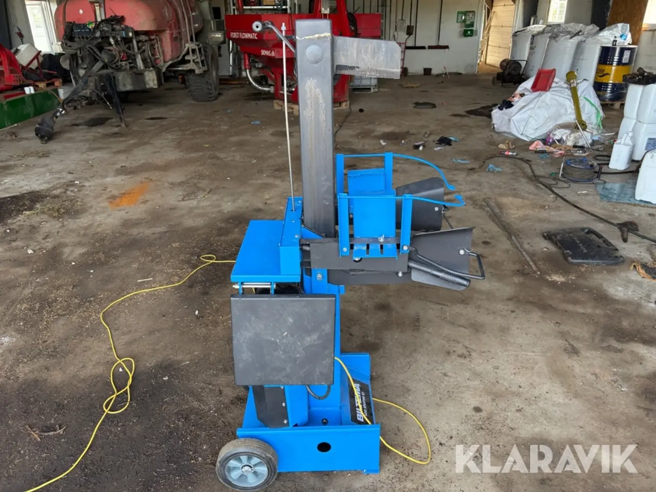 Billede 4 - Brændekløver Biltema Log splitter 8t