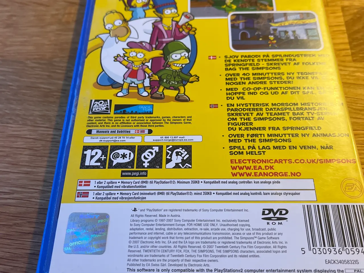 Billede 2 - Ps2 dvd spil 2007