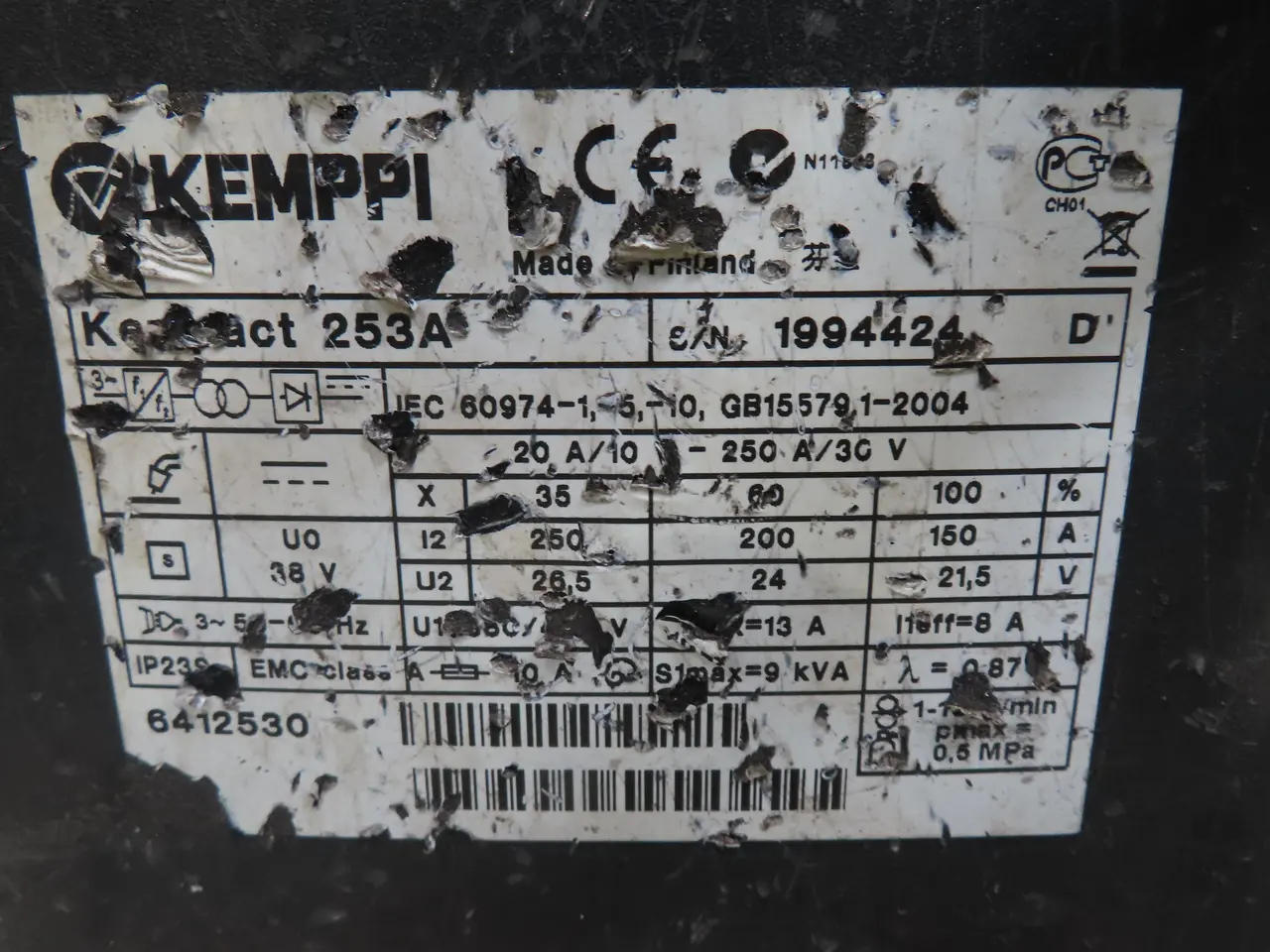 Billede 13 - Svejser KEMPPI KEMPACT 253 A