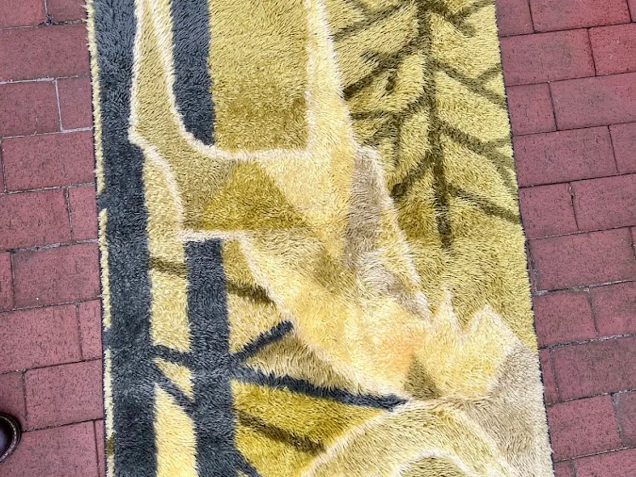 Billede 2 - Loddent gulvtæppe – 90 × 130 cm