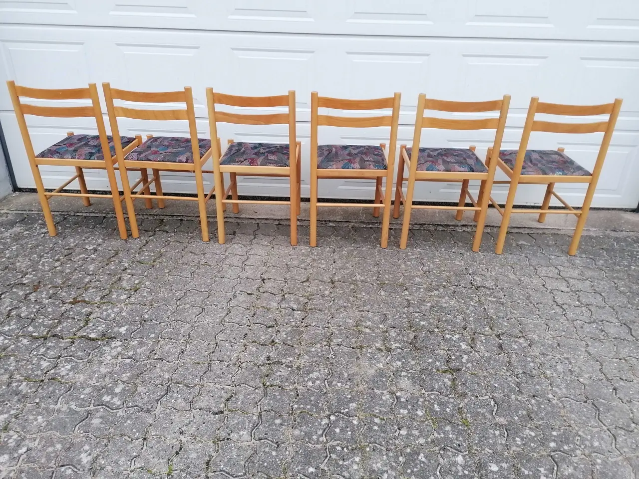 Billede 8 - Spisebordsstole i Bøg
