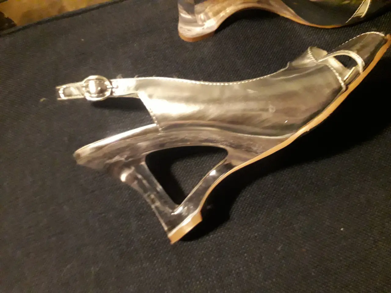 Billede 4 - Sølv sandal. Str. 39