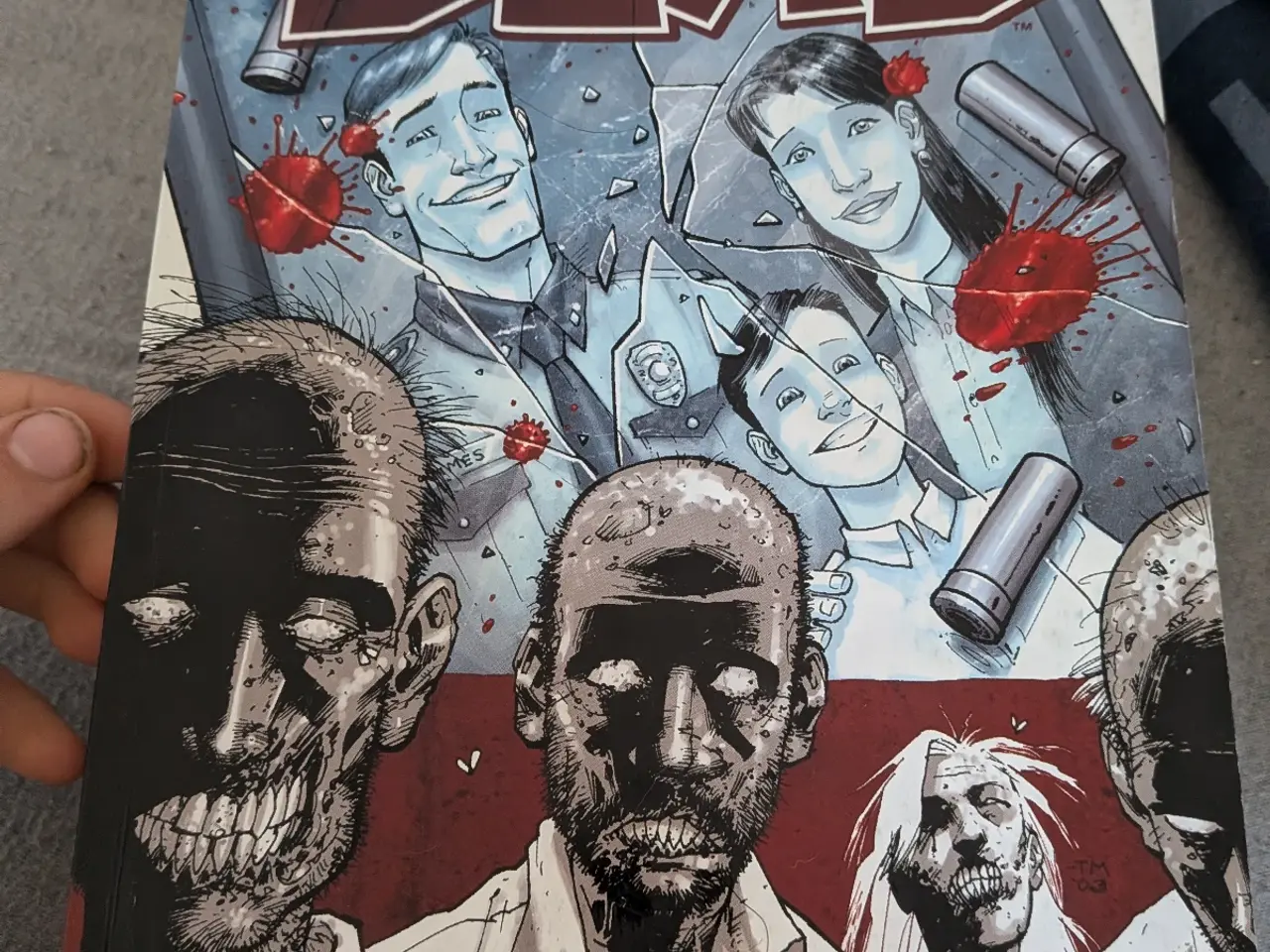 Billede 2 - 1-6 The walking dead bøger