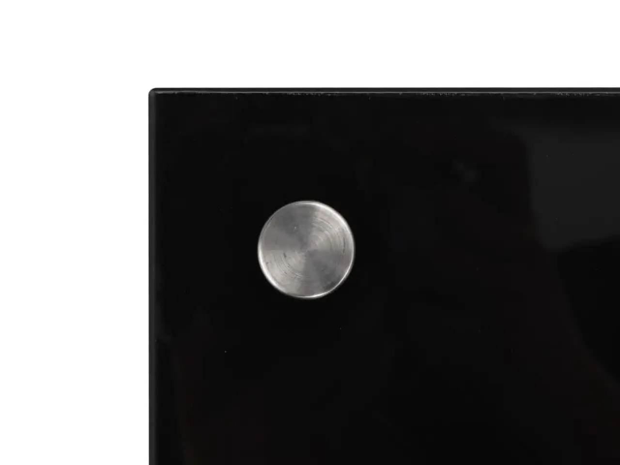 Billede 5 - Stænkplade i hærdet glas - 100 × 50 cm, sort