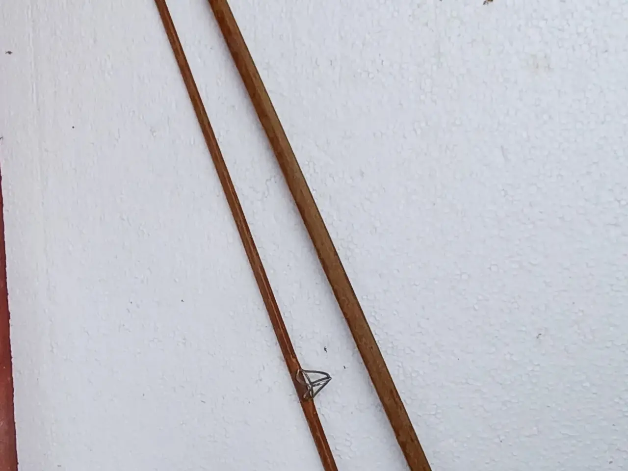 Billede 1 - Antik split-cane fiskestang.