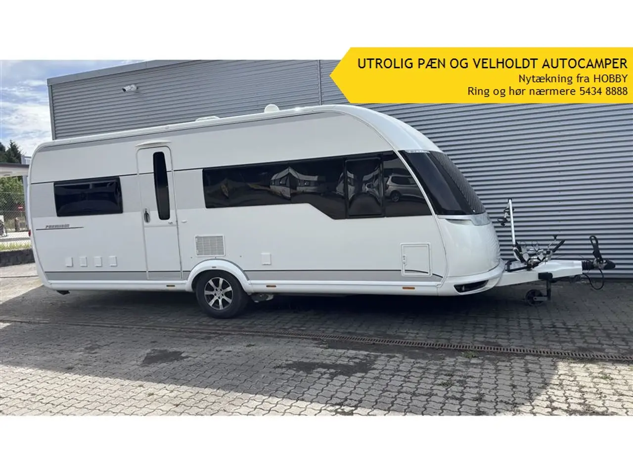 Billede 1 - 2014 - Hobby Premium 560 CFe Pæn og velholdt campingvogn