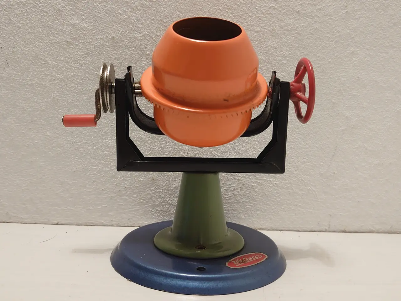 Billede 1 - Dampmaskinetilbehør: Wilesco M63, betonblander