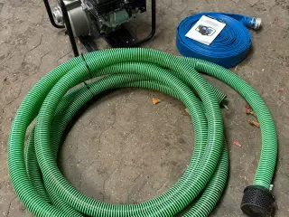 Vandpumpe GP 57 benzindrevet.