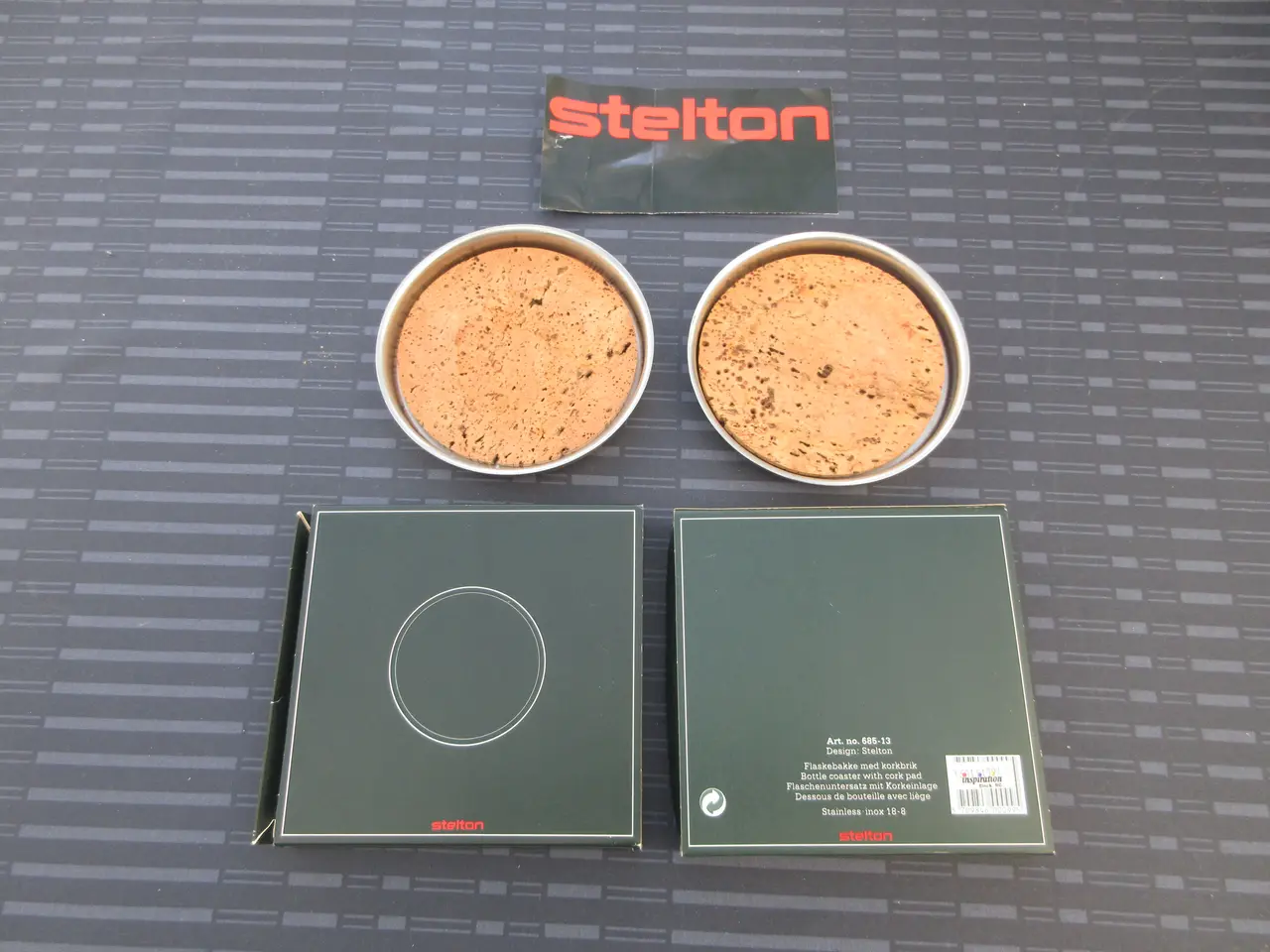 Billede 1 - Stelton flaskebakke med korkbrik.