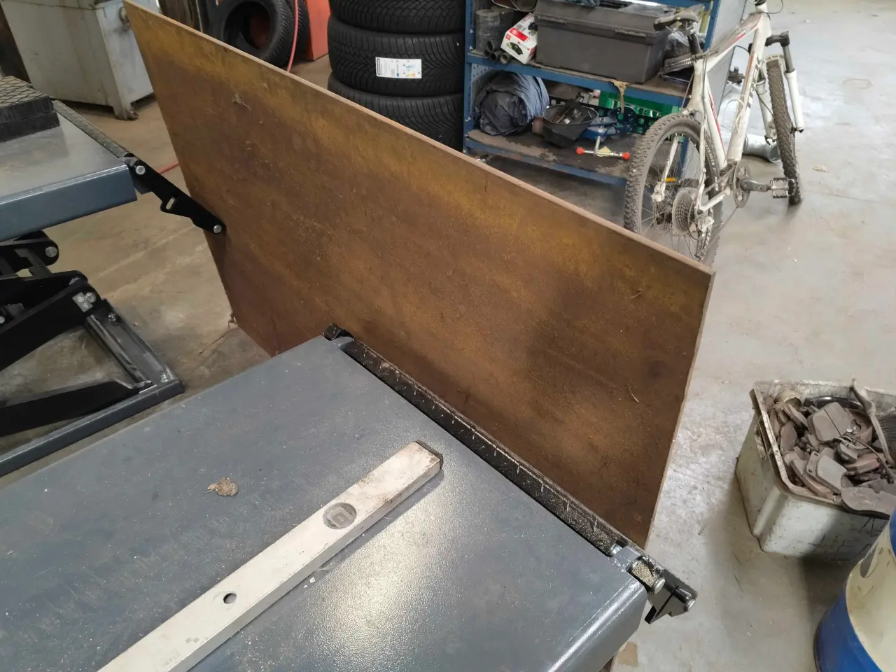 Billede 2 - Jernplade 10mm. 155 cm x 102 cm